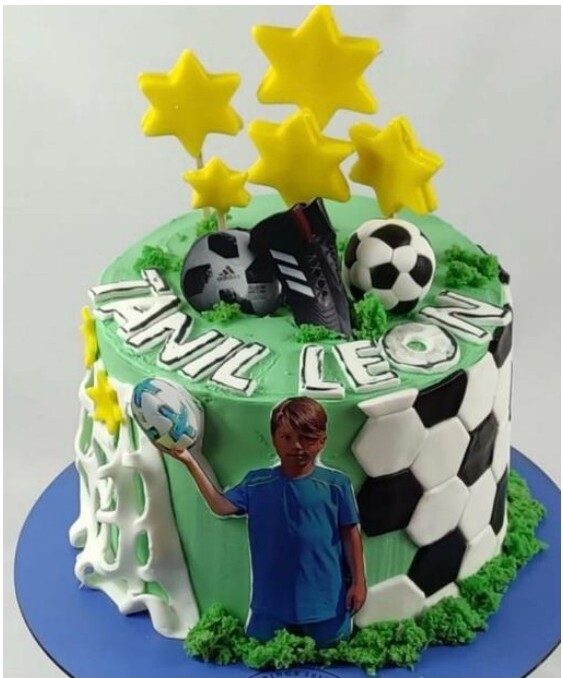 Fußball-Torte